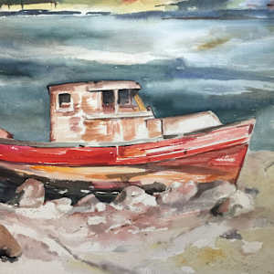 Tug Boat by Thelma Corbin Moody 