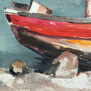 Tug Boat by Thelma Corbin Moody 