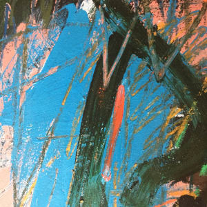 Untitled Abstract 2 by Vannie Keightly 