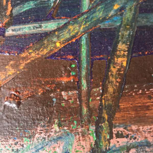 Untitled Abstract 2 by Vannie Keightly 