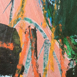 Untitled Abstract 2 by Vannie Keightly 