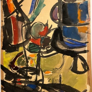 Mid Century Abstract Still Life by Wagner 