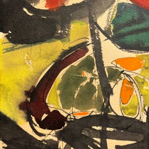 Mid Century Abstract Still Life by Wagner 