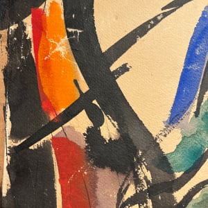 Mid Century Abstract Still Life by Wagner 