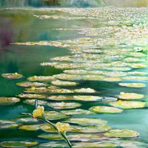 Wasserlilien am See by Monika Toplev (ToMo.), Image 1.