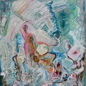 "Figur im Fluss" by Monika Toplev (ToMo.), Image 1.