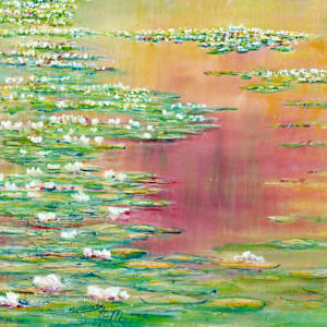 Water Lilies at Dusk by Monika Toplev (ToMo.), Image 1.