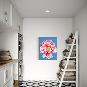 Blue Serenity Tulip by Mica Hoberg, Image 4.
