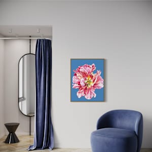 Blue Serenity Tulip by Mica Hoberg, Image 3.