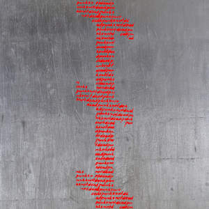 BARBED WIRE (RED) / PUNK'S NOT DEAD by nadya 