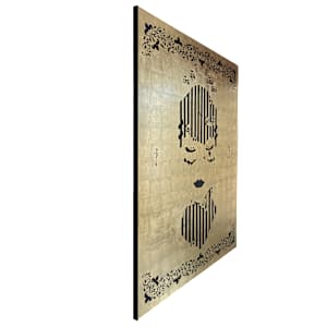 PUNK'S NOT DEAD ICON (GOLD WOOD) by STUDIO RIOT 