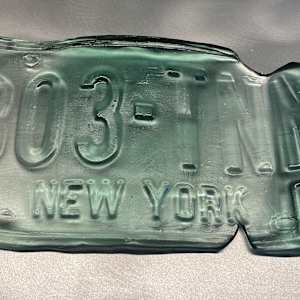 License Plate IV (New York) by Emma Sher 