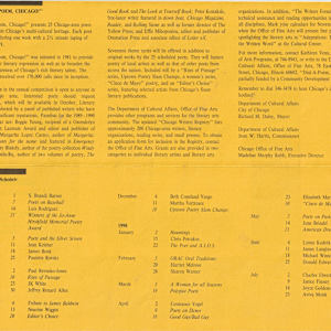 DIAL A POEM CHICAGO! 1982 by charles elwert