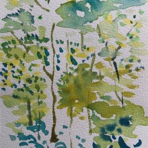 Watercolor (collaboration with Robert Ross) by Marianne Wilson