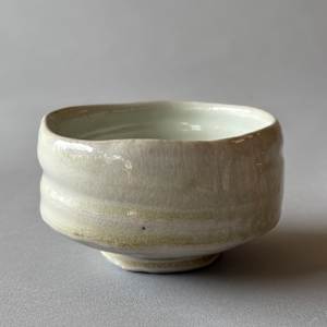 Ceramic Bowl (Matcha Teabowl), wood/soda fired #1-03/24 firing by Marianne Wilson Studio 