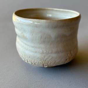 Ceramic Teabowl, thrown and altered #9-C6 by Marianne Wilson Studio 