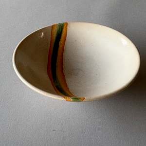 Ceramic Bowl, Set of 4 Striped bowls by Marianne Wilson 