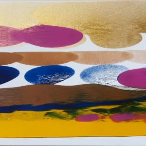 Painting with Brayer by Marianne Wilson