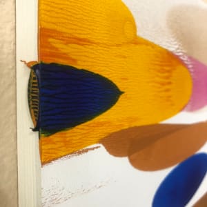 Painting with Brayer by Marianne Wilson  Image: Detail