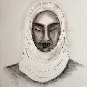 Head of Woman 3 by Marianne Wilson Studio