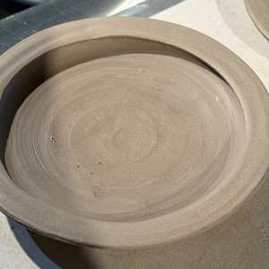Shallow dish/wide, altered rim by Marianne Wilson Studio 