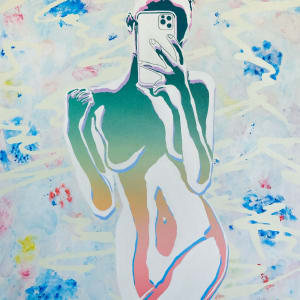 Modern Nude I by Adrien Saporiti