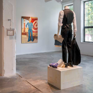 02. Papered Over by Shelby Head  Image: Exhibition view