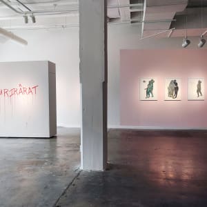 05. Beyond the Whitewash Exhibition July 7, 2023 by Shelby Head  Image: Wakurirarat, sound installation, Warren Realrider (Pawnee, Crow), Nathan Young, (Delaware, Pawnee, Kiowa); In the Realm of Love, M. Florine Démosthène