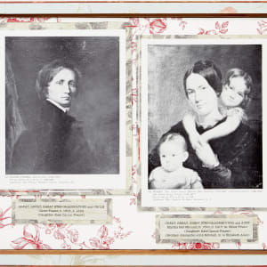 Dark Wall by Shelby Head  Image: Back of 1921 frame