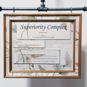 01. Superiority Complex by Shelby Head  Image: Title frame