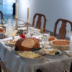 05. Beyond the Whitewash Exhibition July 7, 2023 by Shelby Head  Image: Thanksgiving Dinner, Shelby Head