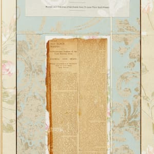 Dark Wall by Shelby Head  Image: Back of US Supreme Court frame