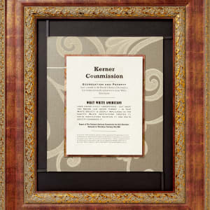 Dark Wall by Shelby Head  Image: Kerner Commission, 25"x 13"