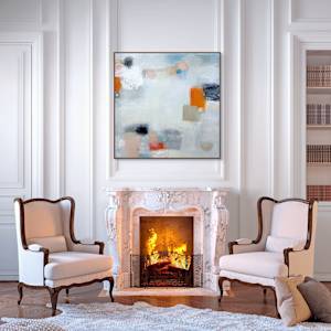 Saturday Morning 2 by Candace Primack  Image: Staged photo shown for scale and inspiration. 