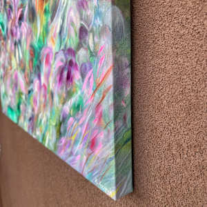 Emerald Flowers II by Khrystyna Kozyuk 