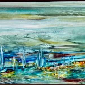 Summer Sailing by Khrystyna Kozyuk 