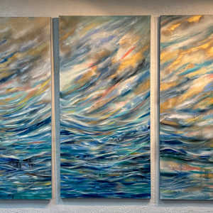 Mountain Shore II by Khrystyna Kozyuk  Image: Mountain Shore I, II, III