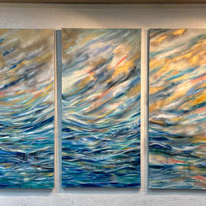 Mountain Shore I by Khrystyna Kozyuk  Image: Mountain Shore I, II, III