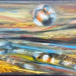 Orb Adrift by Khrystyna Kozyuk 