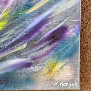 Purple Rain II by Khrystyna Kozyuk 