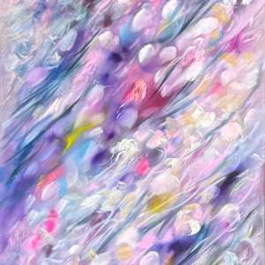 Purple Rain I by Khrystyna Kozyuk 