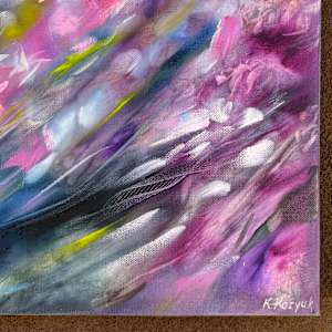 Purple Rain III by Khrystyna Kozyuk 