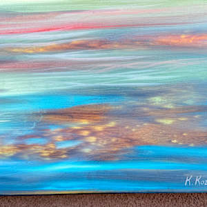 Astral Blue by Khrystyna Kozyuk 