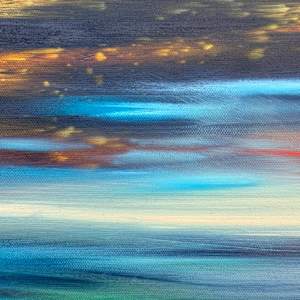 Astral Blue by Khrystyna Kozyuk 