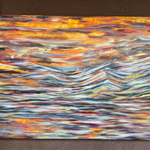 Mountain Glow by Khrystyna Kozyuk 