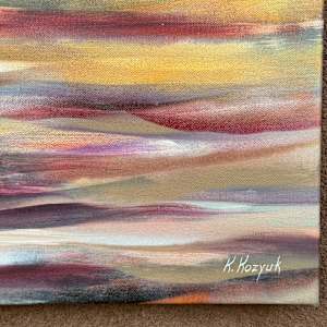 Mountain Glow by Khrystyna Kozyuk 