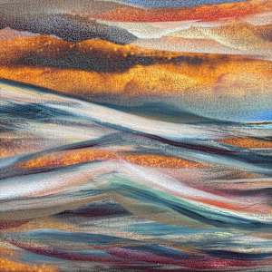 Mountain Glow by Khrystyna Kozyuk 