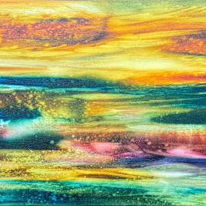 Blue Dawn by Khrystyna Kozyuk 