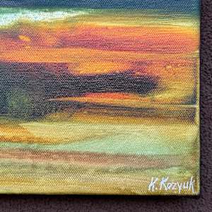 Blue Dawn by Khrystyna Kozyuk 