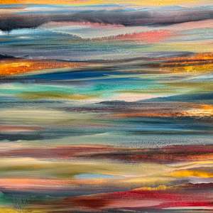 Wave Land II by Khrystyna Kozyuk 